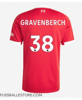 Günstige Liverpool Ryan Gravenberch #38 Heimtrikot 2025-26 Kurzarm